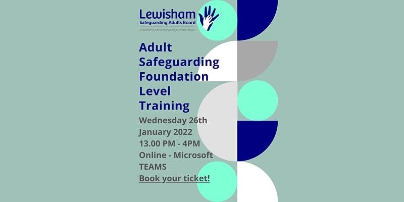 Image of Online Adult Safeguarding Foundation Level Training Sessions Poster