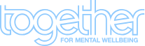 Together for mental wellbeing logo